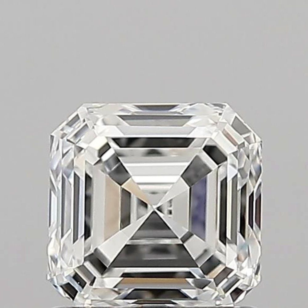 IGI Asscher Cut 1.02ct D VVS2 EX EX None Certified Lab Grown Diamond